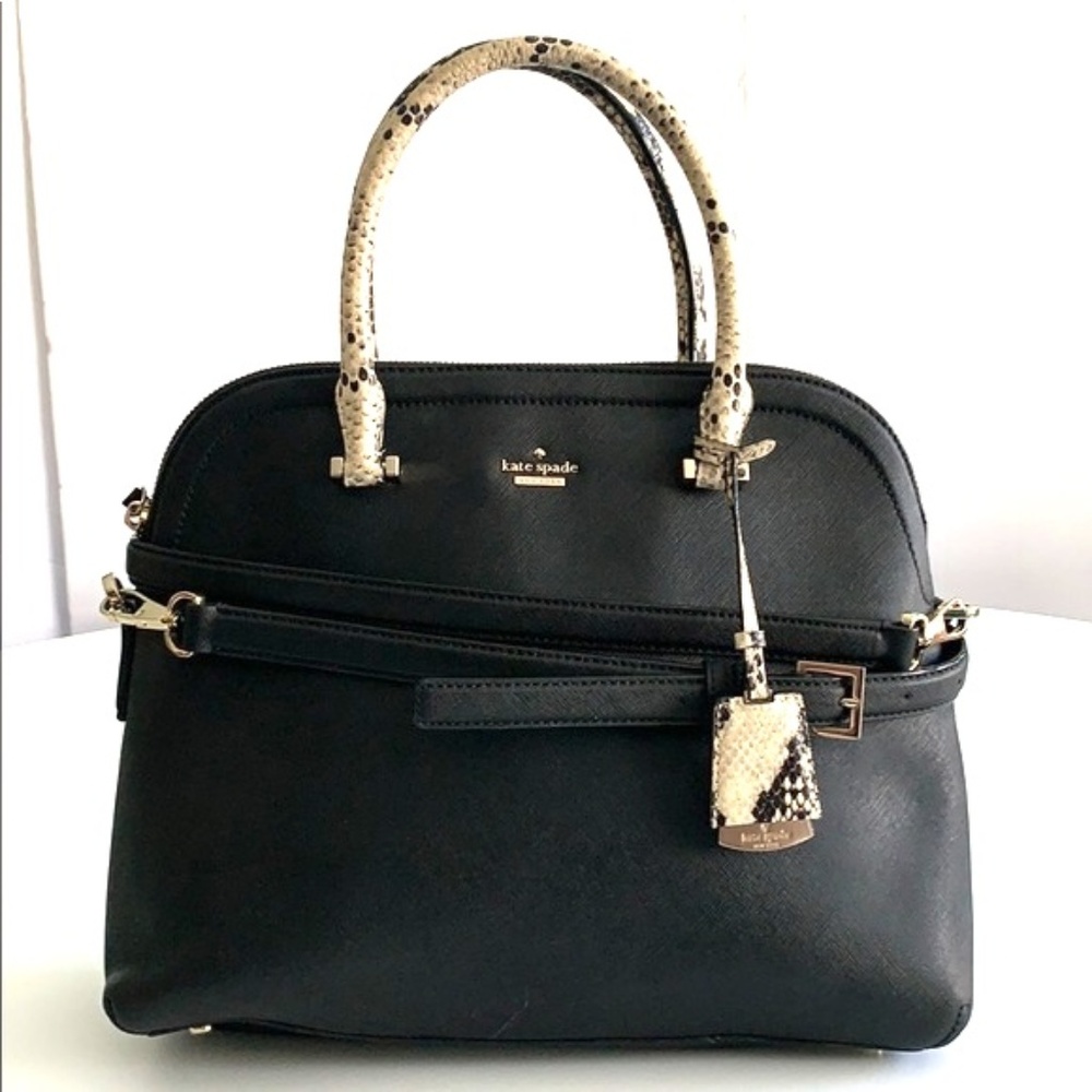 Kate Spade Cameron St Margot Snakeskin NEW